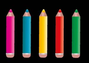 Раскраска цветные карандаши #3 #552165
