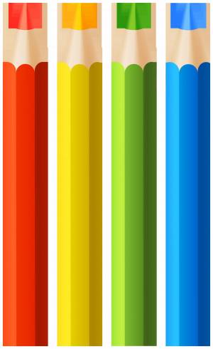 Раскраска цветные карандаши #6 #552168