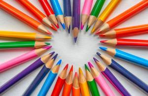 Раскраска цветные карандаши #9 #552171