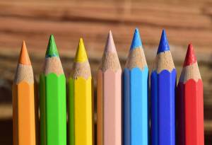 Раскраска цветные карандаши #17 #552179