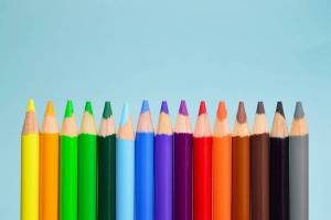 Раскраска цветные карандаши #18 #552180