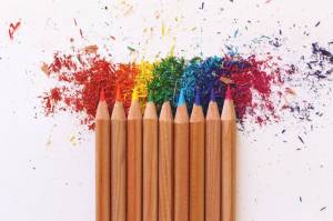 Раскраска цветные карандаши #19 #552181