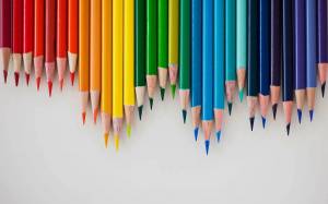 Раскраска цветные карандаши #21 #552183