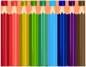 Раскраска цветные карандаши #26 #552188