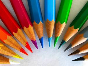 Раскраска цветные карандаши #28 #552190