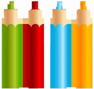 Раскраска цветные карандаши #30 #552192
