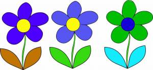 Раскраска цветок для детей 4 5 лет #3 #552425