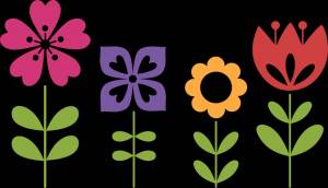 Раскраска цветок для детей 4 5 лет #7 #552429