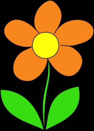 Раскраска цветок для детей 4 5 лет #8 #552430