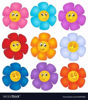 Раскраска цветочек для детей 3 4 лет #15 #552819