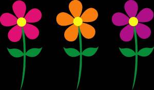 Раскраска цветы детские #25 #553154
