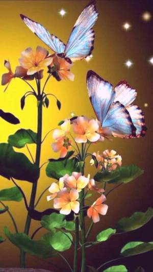 Раскраска цветы и бабочки #20 #553334