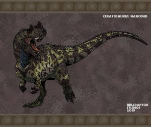 Раскраска цератозавр #32 #553925