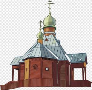 Раскраска церковь для детей #11 #553970