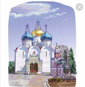 Раскраска церковь рисунок #6 #553991