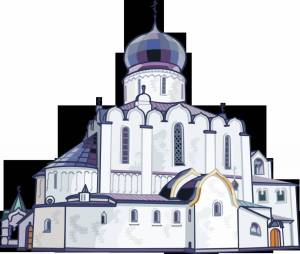 Раскраска церковь рисунок #20 #554005