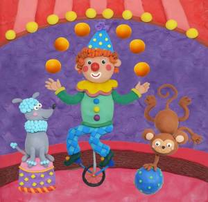 Раскраска цирк для детей 5 6 лет #14 #554129
