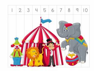 Раскраска цирк для детей 5 6 лет #20 #554135