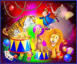 Раскраска цирк для детей 6 7 лет #4 #554146