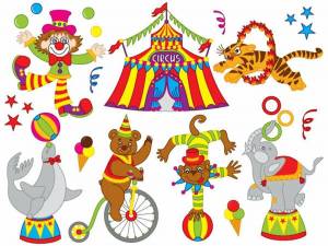 Раскраска цирк для детей 6 7 лет #12 #554154