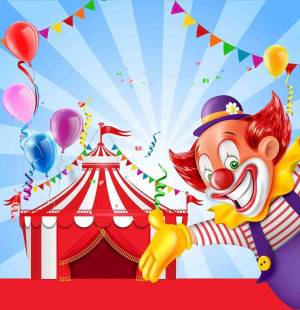 Раскраска цирк для детей 6 7 лет #14 #554156