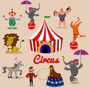 Раскраска цирк для детей 6 7 лет #23 #554165