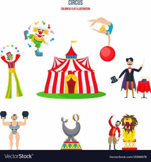 Раскраска цирк для детей 6 7 лет #29 #554171