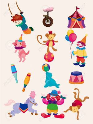 Раскраска цирк для детей 6 7 лет #31 #554173