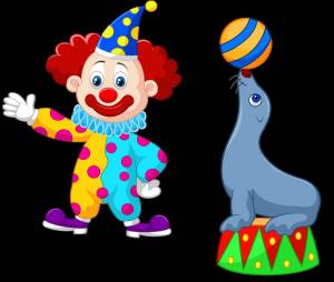 Раскраска цирк для детей 6 7 лет #37 #554179