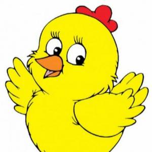 Раскраска цыпленок картинка для детей #15 #555012