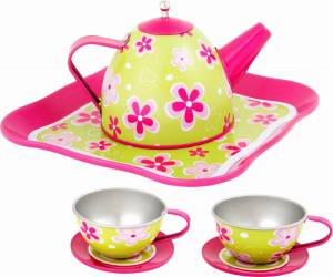 Раскраска чайная посуда для детей #6 #555425