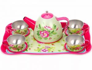 Раскраска чайная посуда для детей #13 #555432
