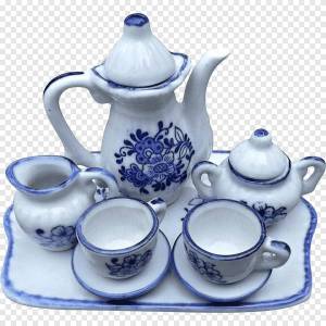 Раскраска чайная посуда для детей #20 #555439