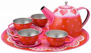 Раскраска чайная посуда для детей #23 #555442