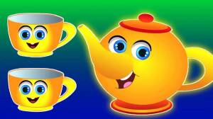 Раскраска чайник и чашка #7 #555573