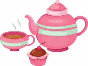 Раскраска чайник и чашка для детей #15 #555602