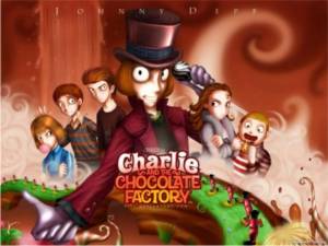 Раскраска чарли и шоколадная фабрика #32 #555903