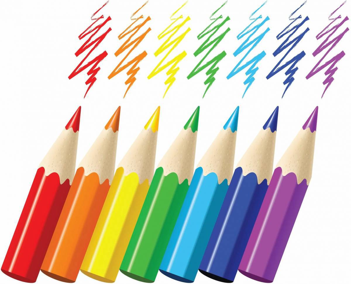 Цветные карандаши #8