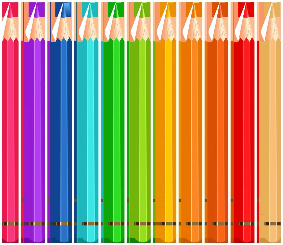 Цветные карандаши #13