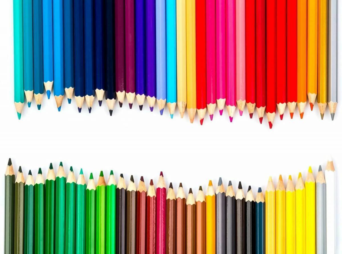 Цветные карандаши #25