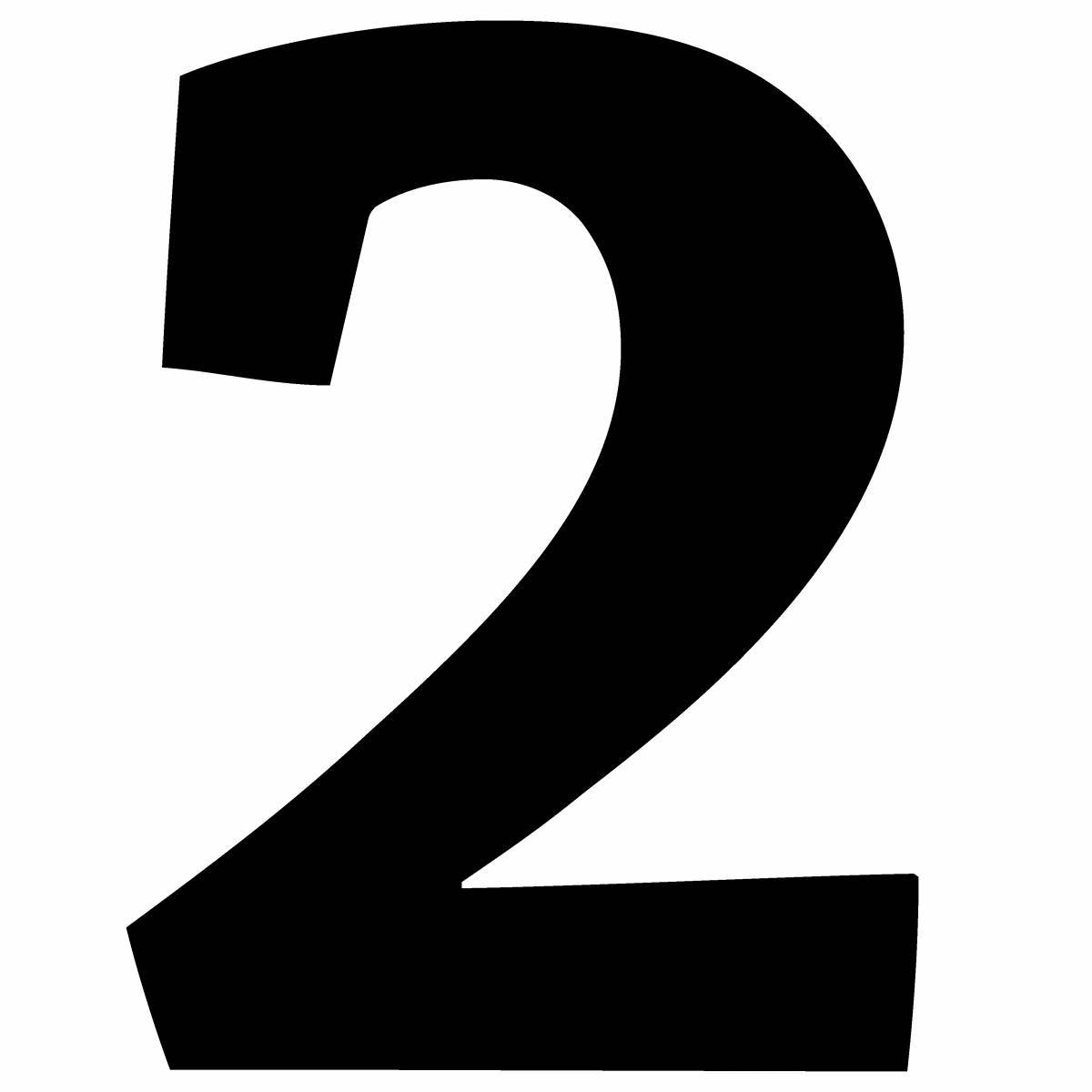 Цифра 2 для детей #27