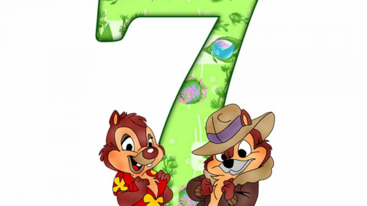 Цифра 7 для детей #33