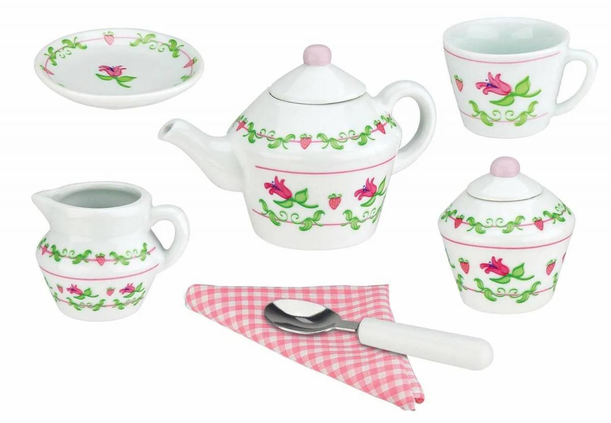 Чайная посуда для детей #11