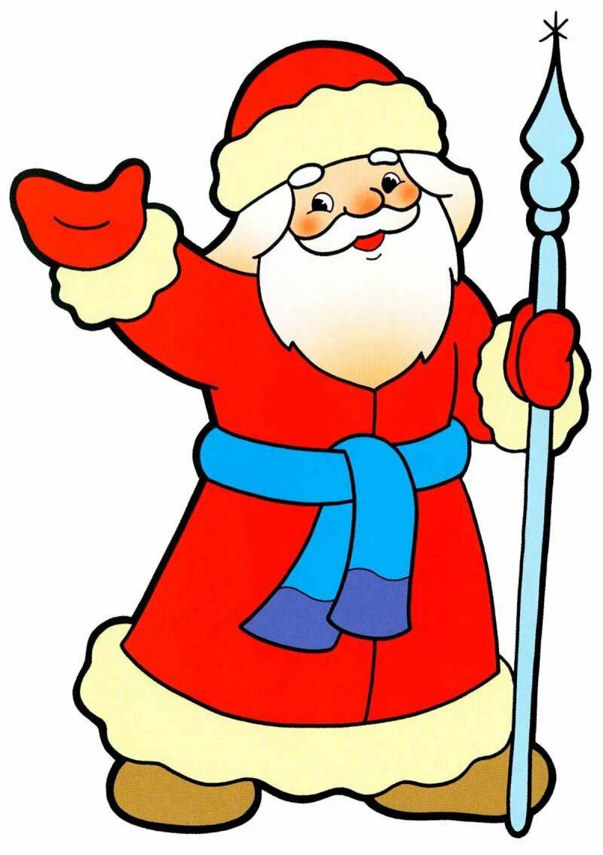 Изобразить на новый год. Дед Мороз рисунок. Дед Мороз мультяшный. Дед Мороз картинки. Дедушка Мороз рисунок.