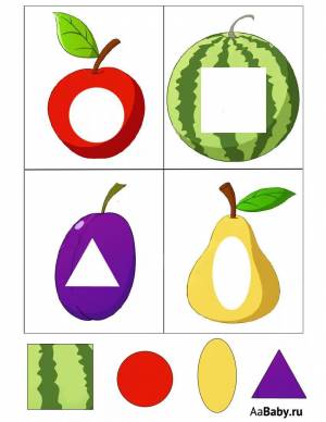 Раскраска геометрические фигуры для детей 4 5 лет #30 #52094