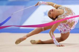 Раскраска гимнастика художественная #23 #52982