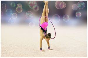 Раскраска гимнастика художественная #24 #52983