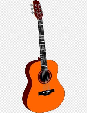 Раскраска гитара для детей #17 #53032