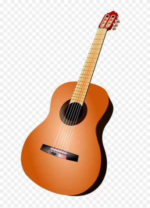 Раскраска гитара для детей #20 #53035