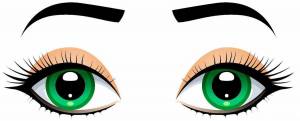 Раскраска глаза для детей #1 #53052